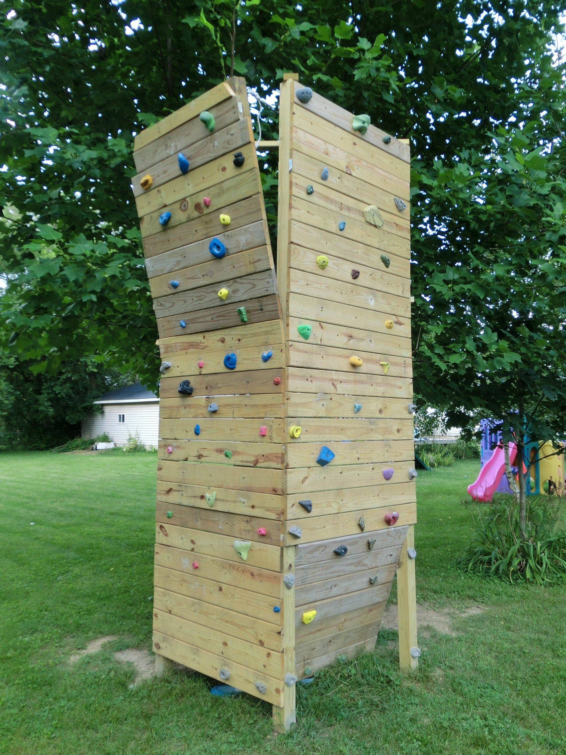 DIY Kids Rock Climbing Wall
 20 DIY Rock Climbing Walls to Bring the Mountains Closer