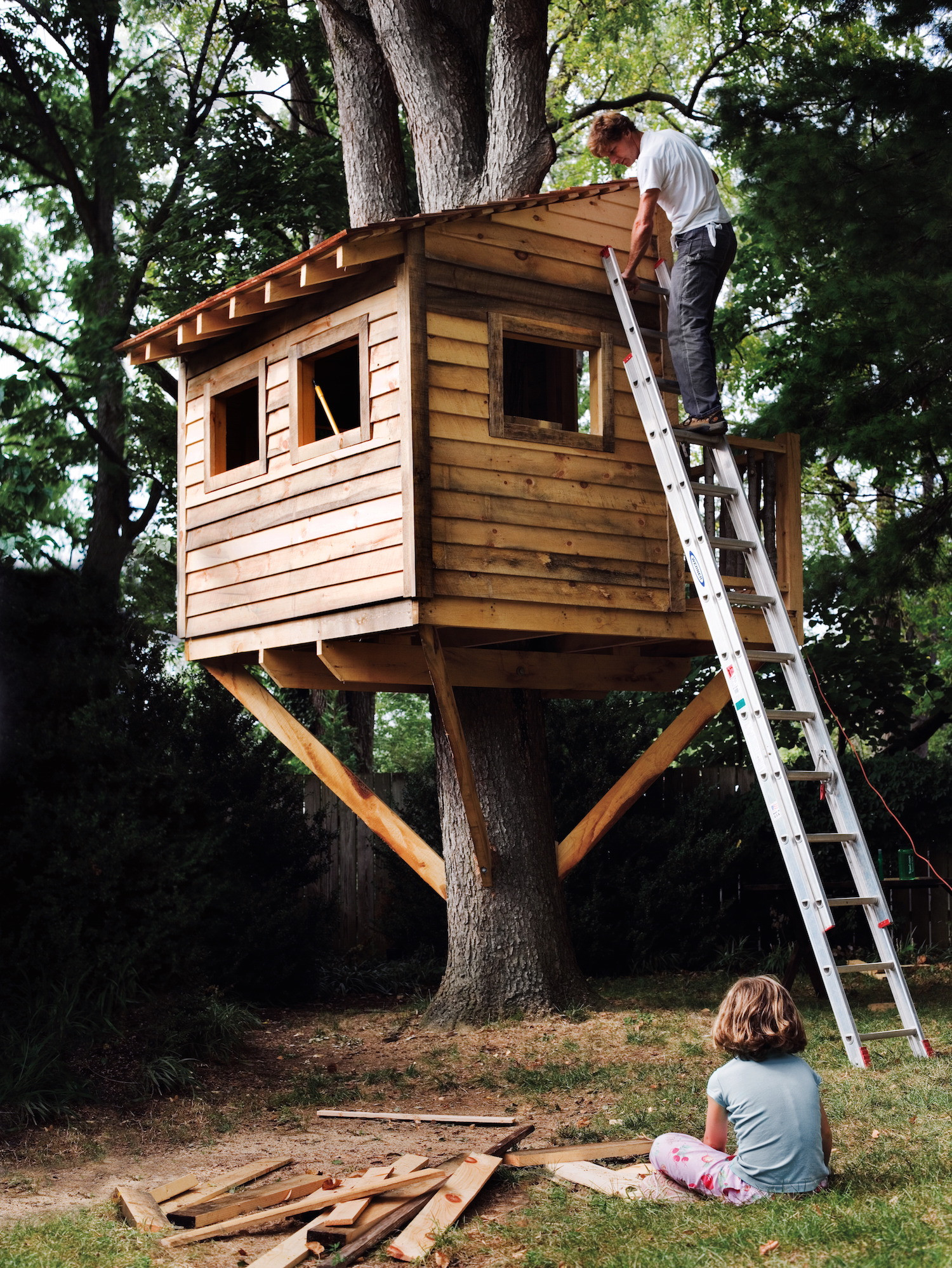 DIY Kids Treehouse
 How to Build a Treehouse for Your Backyard DIY Tree