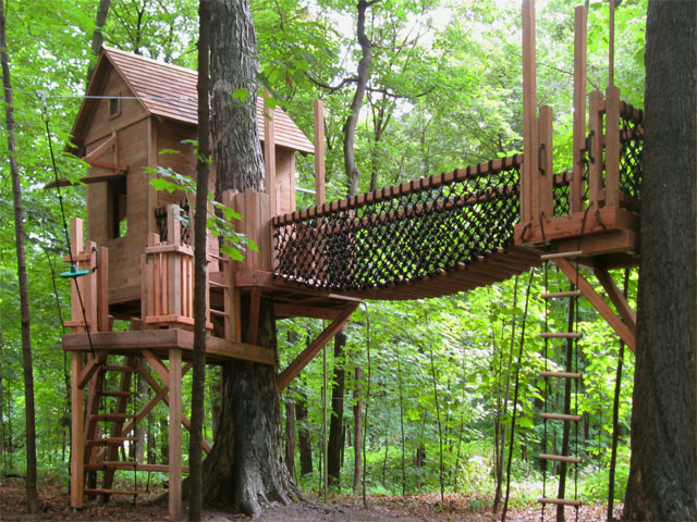 DIY Kids Treehouse
 Tree Houses for Kids AustinTreeHouses