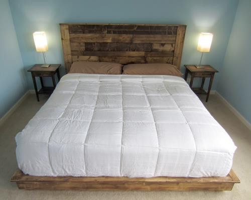 DIY King Size Headboard Plans
 How to Create Beautiful Headboard from Wooden Pallet