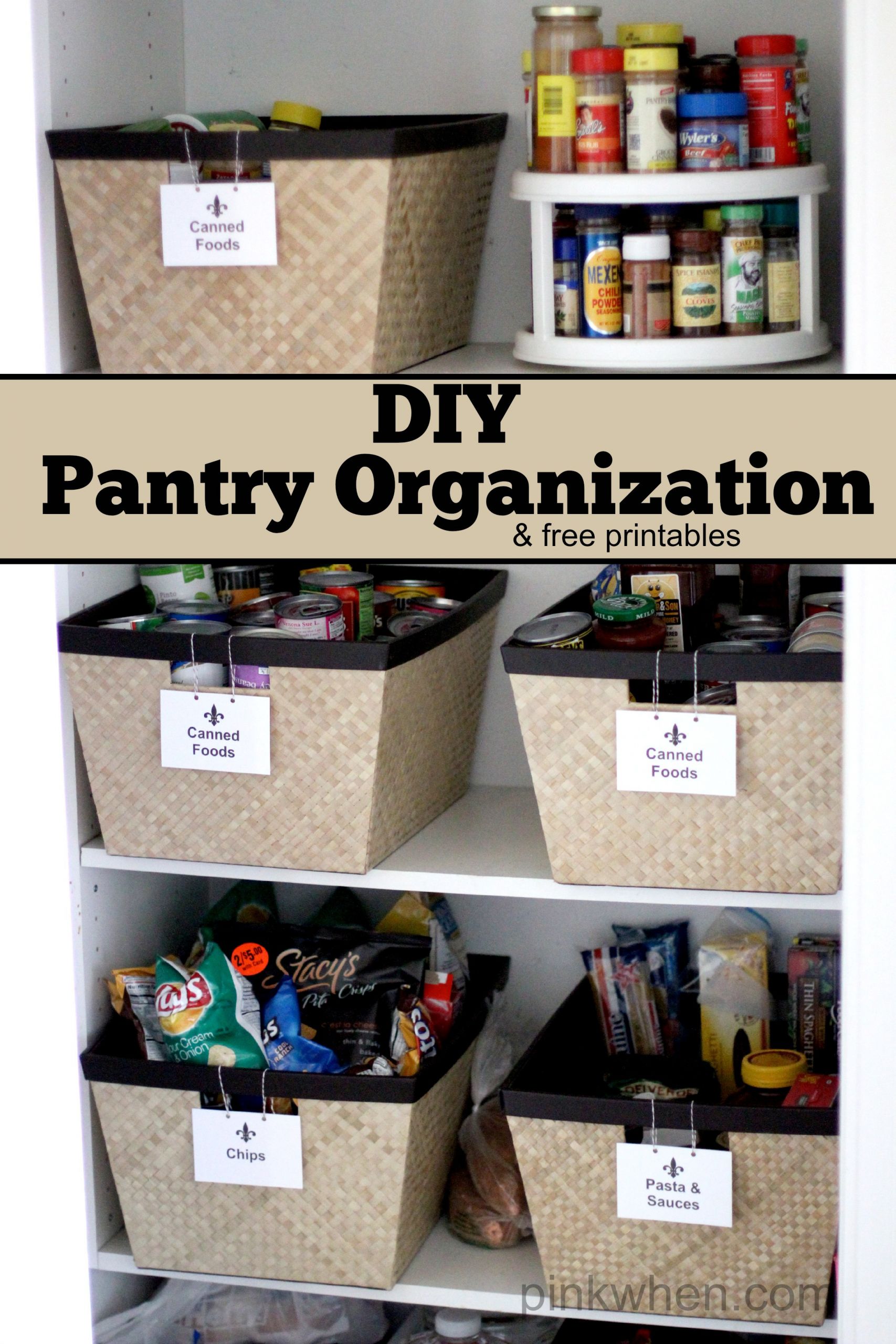 DIY Kitchen Organization
 Pantry Organization Page 2 of 2 Blooming Homestead
