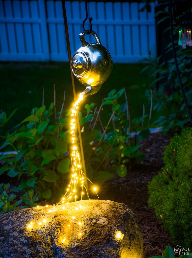 Diy Landscape Lighting
 Creative and Easy DIY Outdoor Lighting Ideas The Navage