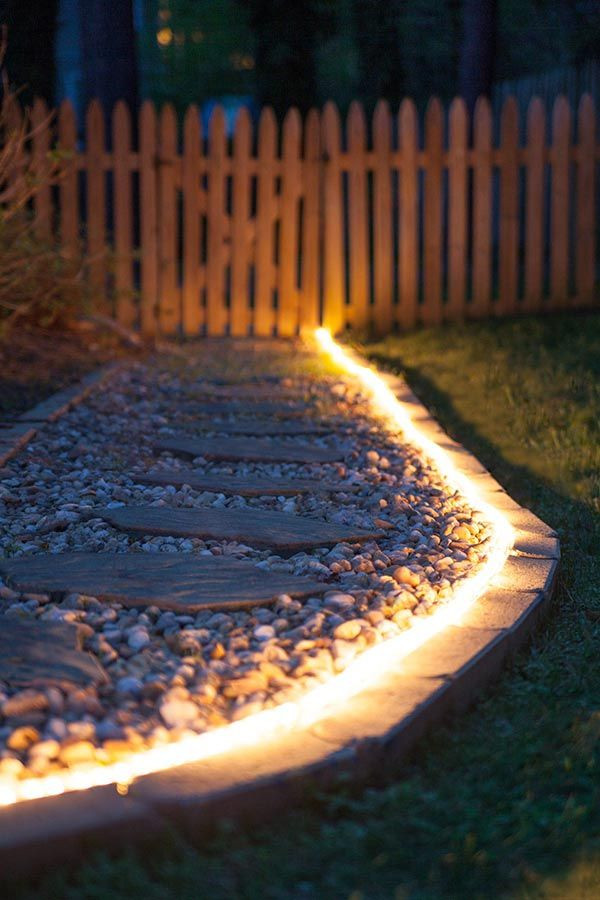 Diy Landscape Lighting
 DIY Outdoor Lighting The Secret Life of Rope Light