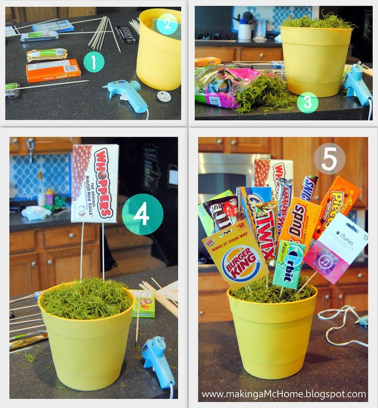 DIY Last Minute Birthday Gifts
 167 best Gift Basket Flowerpots images on Pinterest