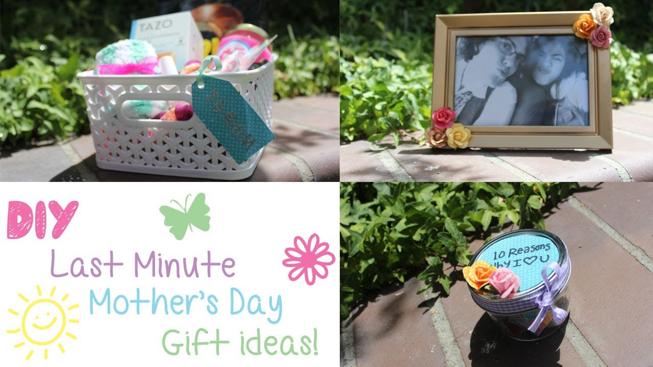 DIY Last Minute Birthday Gifts
 3 DIY Last Minute Mother s Day Gift Ideas