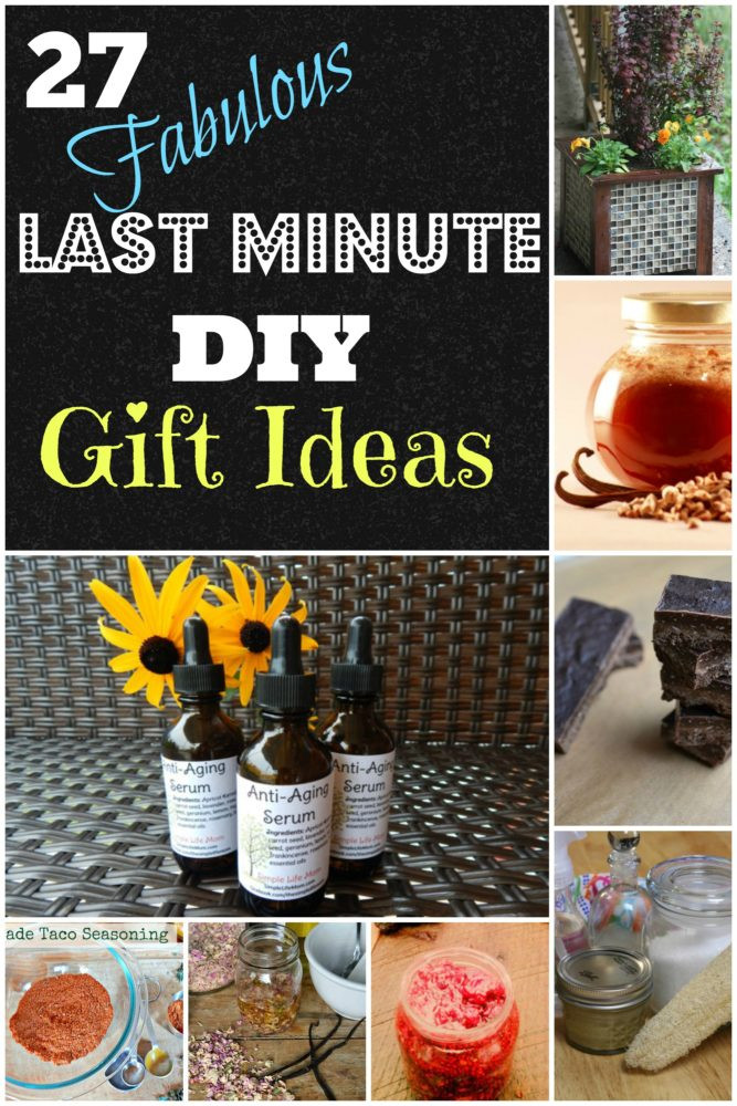 DIY Last Minute Birthday Gifts
 27 Last Minute DIY Gift Ideas Simple Life Mom