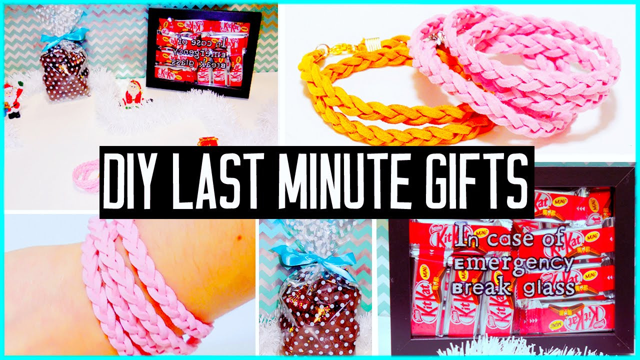 DIY Last Minute Birthday Gifts
 DIY last minute t ideas For boyfriend parents BFF