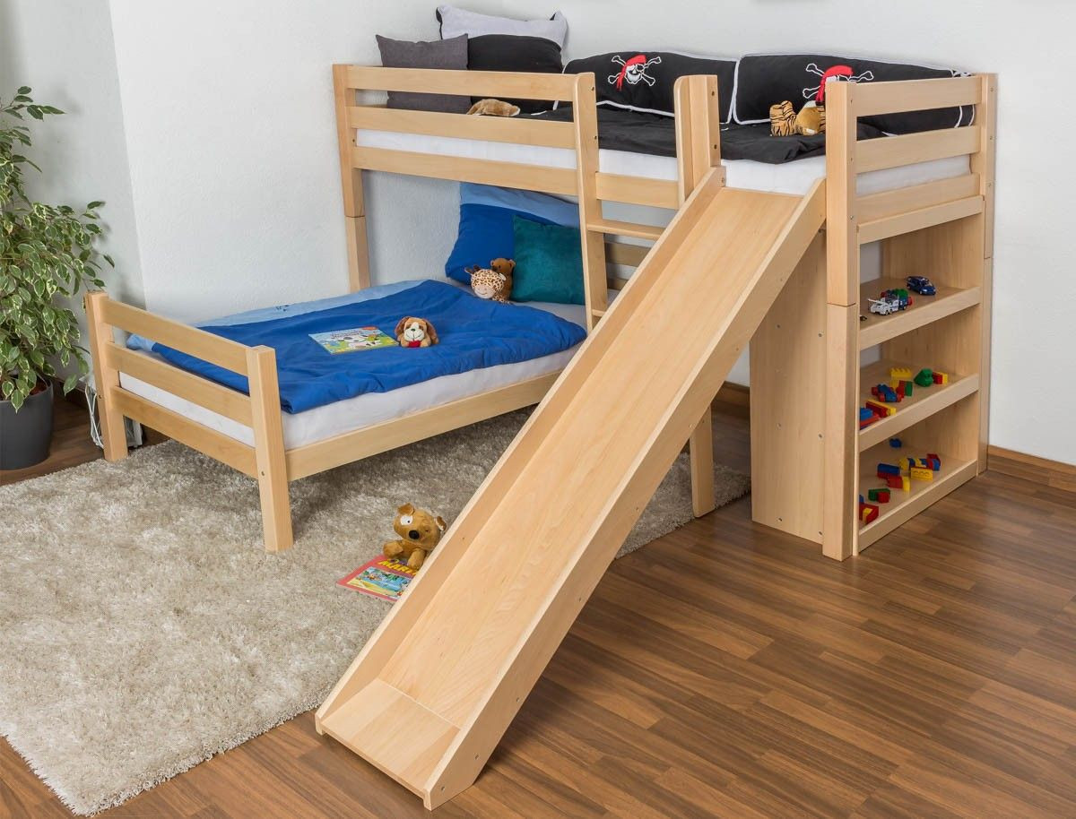 DIY Loft Bed With Slide Plans
 Image result for loft bed slide diy