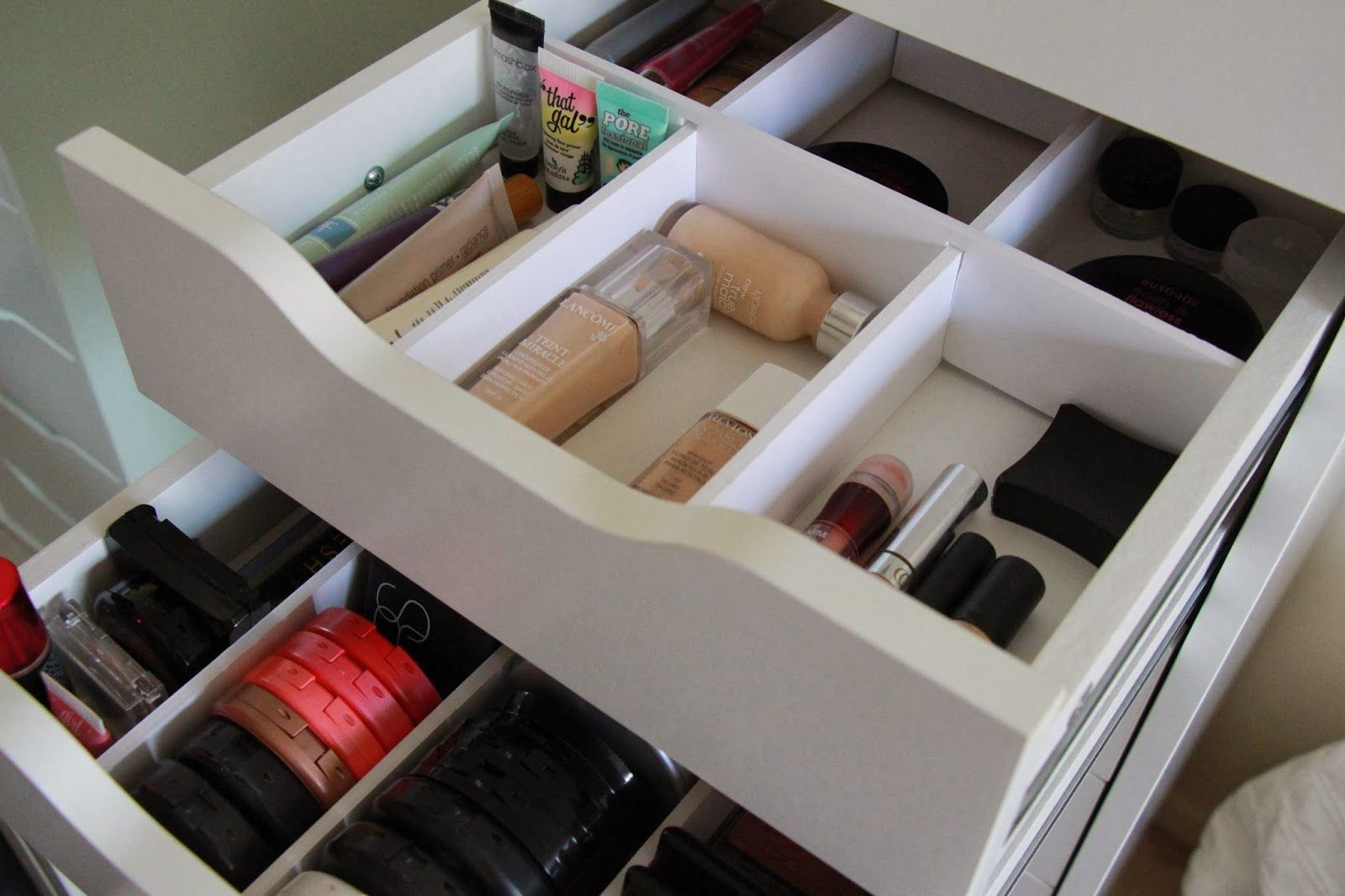 DIY Makeup Drawer Organizer
 Lucy Sparkle Beauty DIY Makeup Storage ⎜⎜ Inexpensive