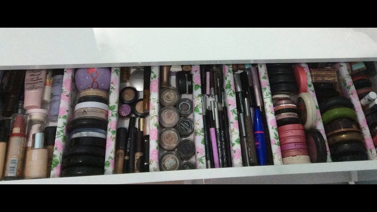 DIY Makeup Organizer Drawers
 DIY simple makeup drawer organizer video