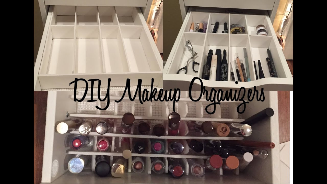 DIY Makeup Organizer Drawers
 DIY