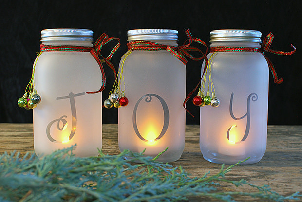 DIY Mason Jar Decor Ideas
 DIY Mason Jar Holiday Luminaria • The Bud Decorator