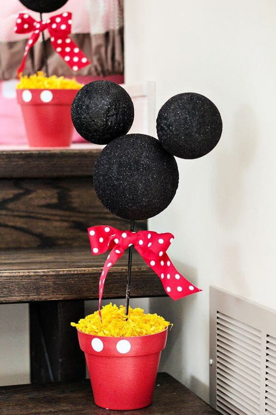 DIY Mickey Mouse Decorations
 29 Mickey Mouse Birthday Party Ideas Spaceships and
