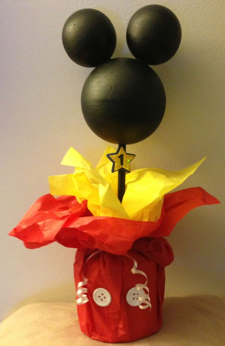 DIY Mickey Mouse Decorations
 Mickey Mouse DIY decorations 1st birthday