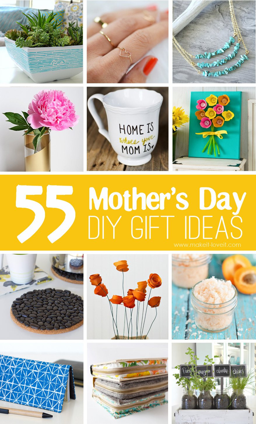 DIY Mom Gifts
 40 Homemade Mother s Day Gift Ideas