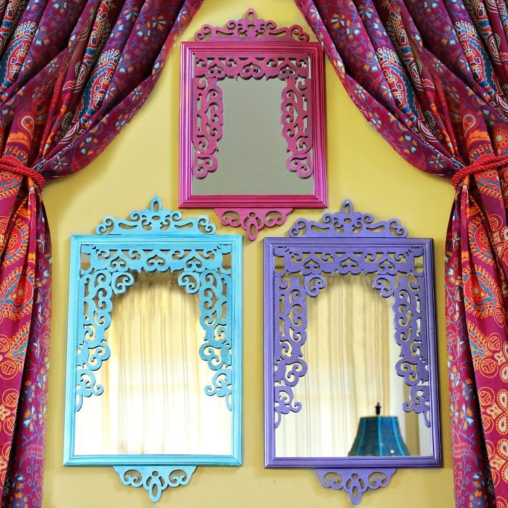 DIY Moroccan Decor
 Moroccan Mirror DIY with Dollar Store Items