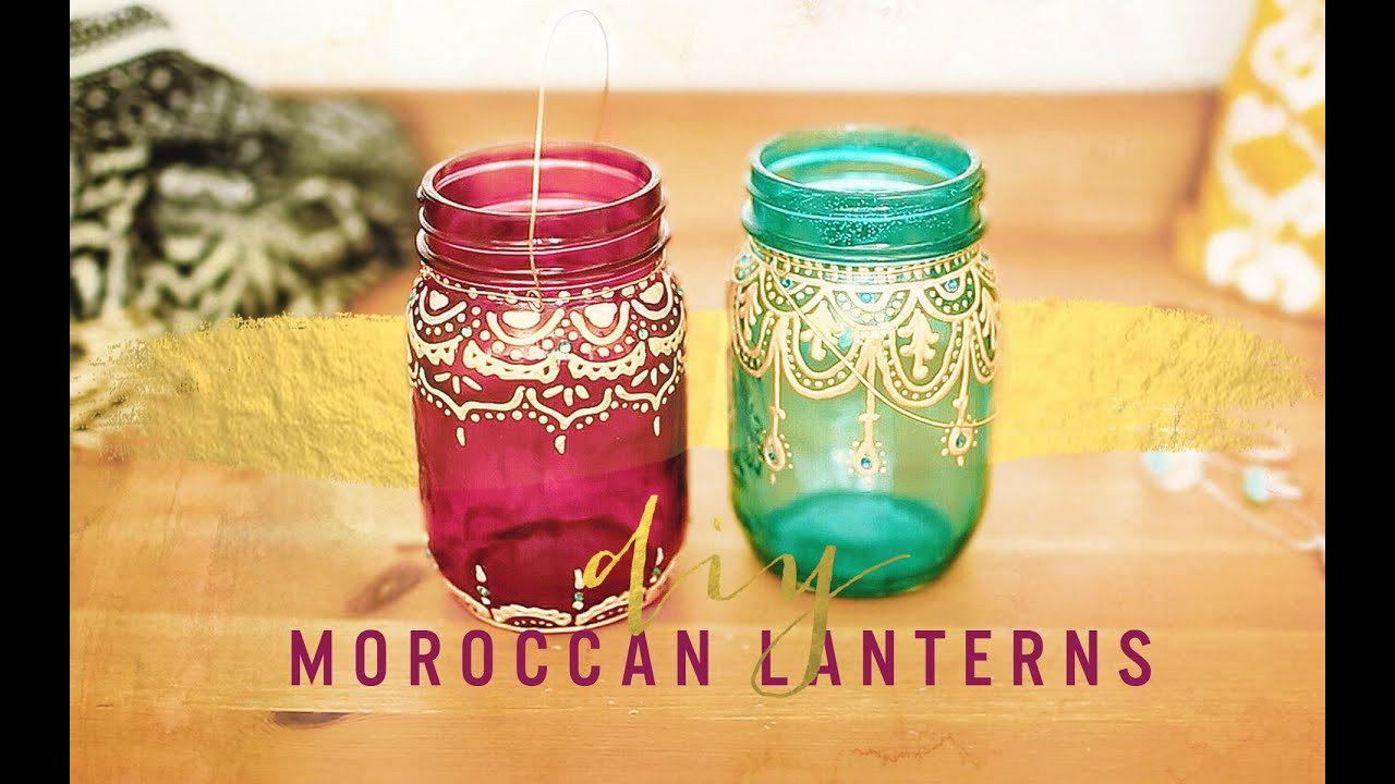 DIY Moroccan Decor
 BOHEMIAN ROOM DECOR DIY MOROCCAN LANTERNS