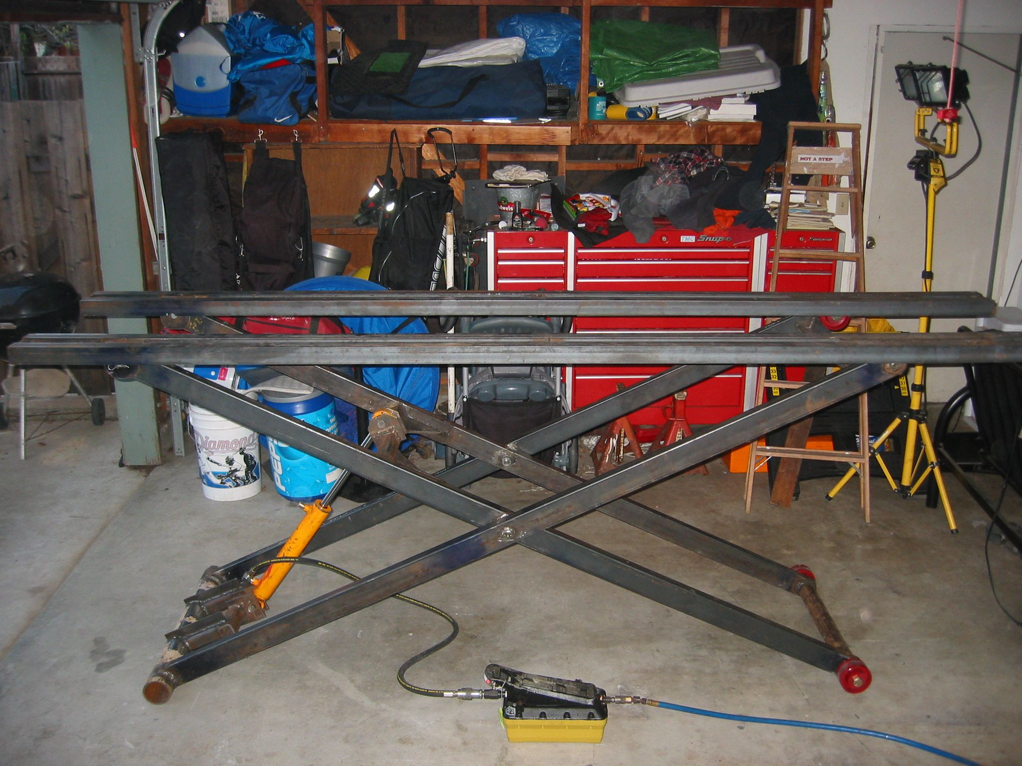 DIY Motorcycle Lift Table Plans
 diy lift table Google Search