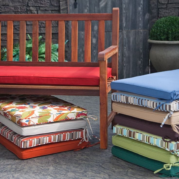 DIY Outdoor Bench Cushions
 11 best images about Bench cushion diy on Pinterest