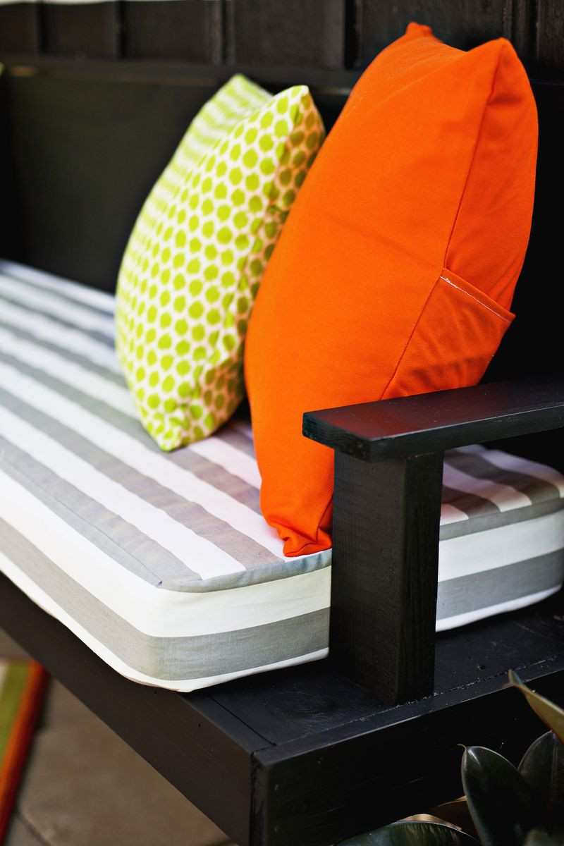 DIY Outdoor Bench Cushions
 Make Your Own Outdoor Cushions A Beautiful Mess
