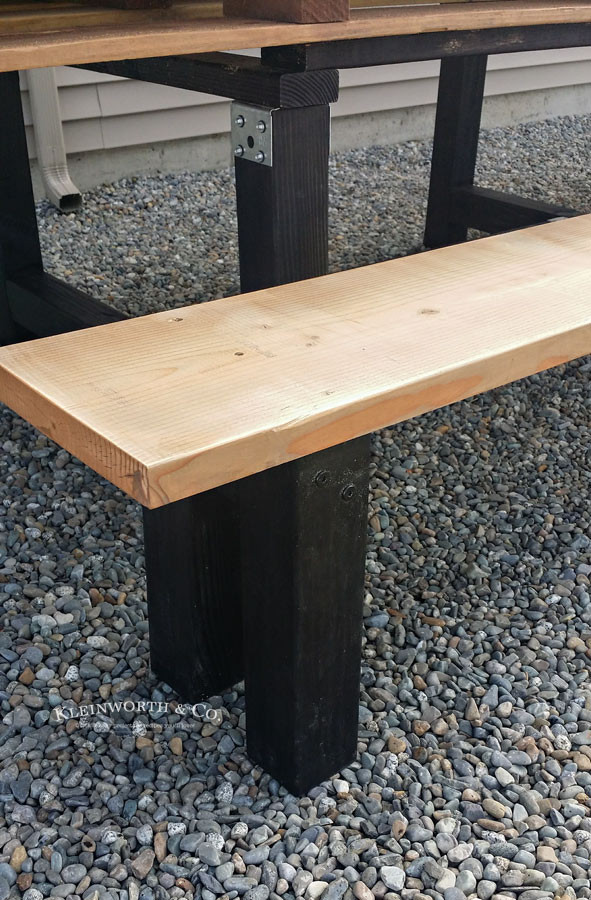 DIY Outdoor Bench Seats
 Easy DIY Benches Outdoor Furniture Kleinworth & Co