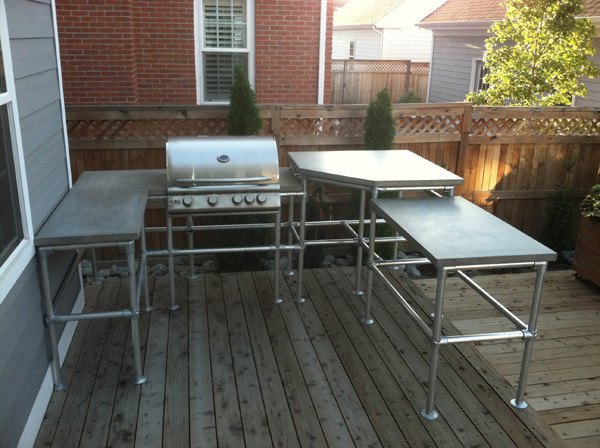 DIY Outdoor Countertops
 A DIY concrete countertop success story