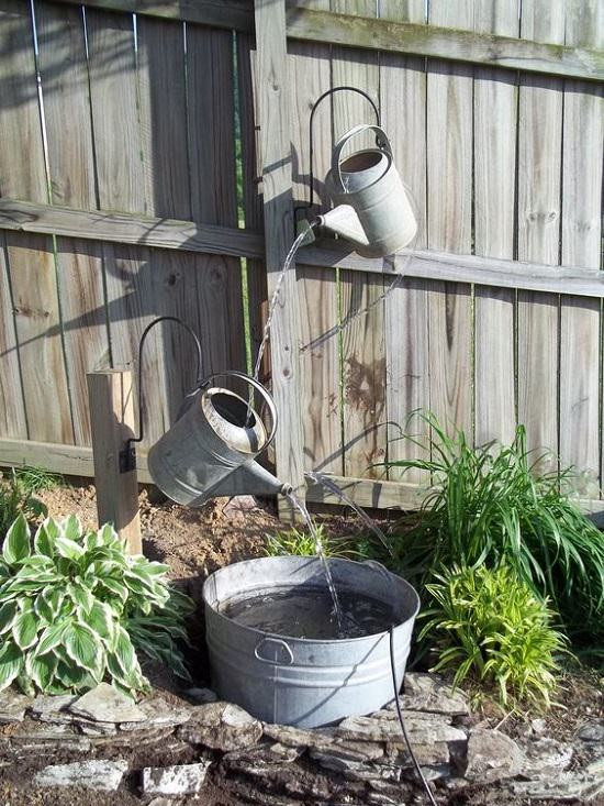 DIY Outdoor Drinking Fountain
 12 Soothing DIY Container Water Feature Projects