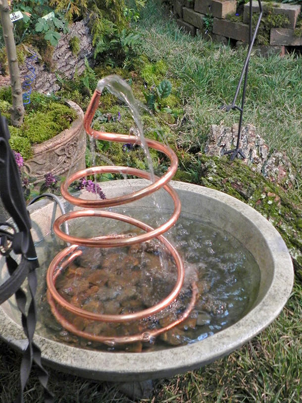 DIY Outdoor Drinking Fountain
 7 Soothing DIY Garden Fountains