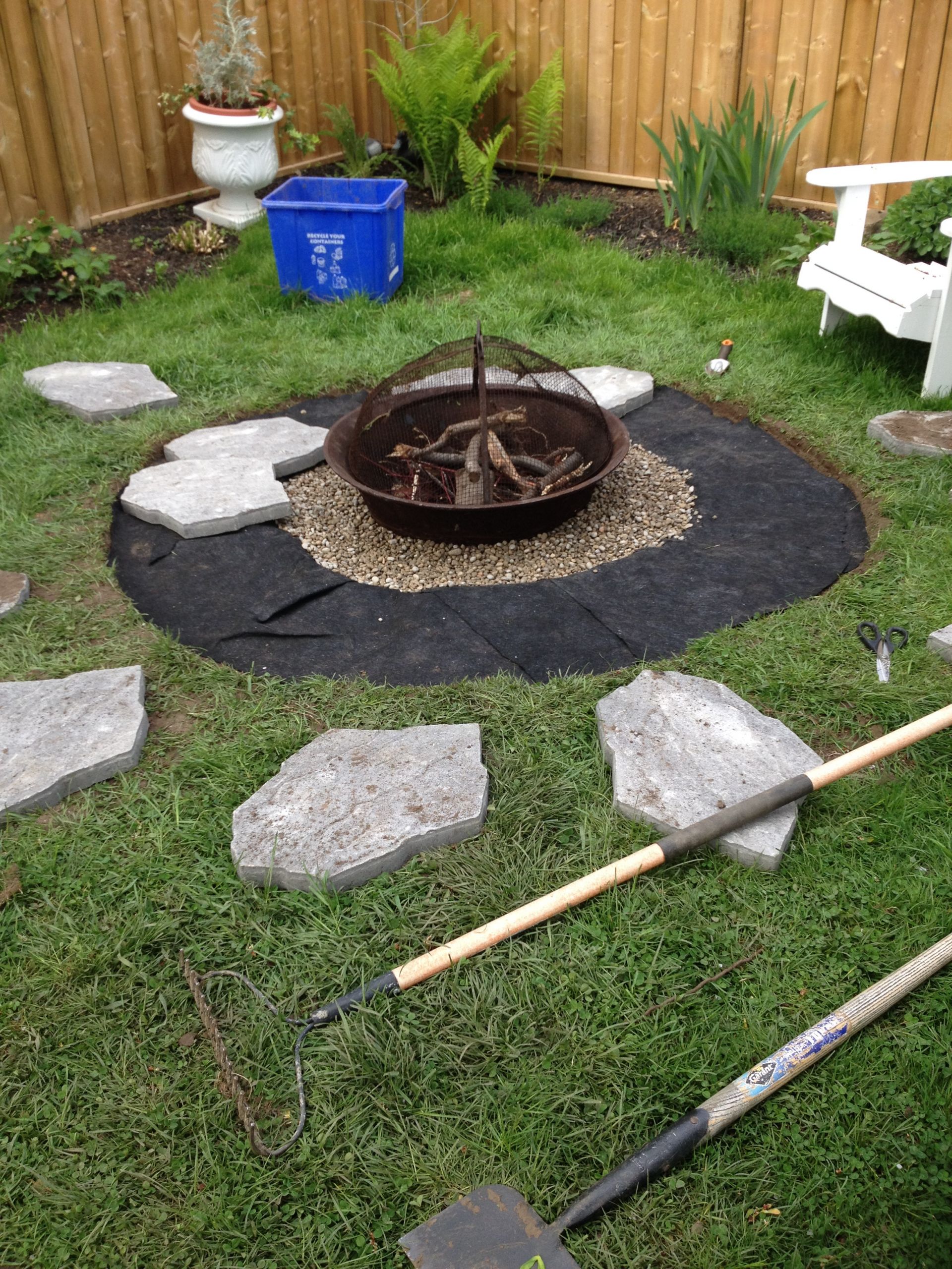 DIY Outdoor Fire Pit
 DIY How to make a fire pit – Outdoor Living DIY
