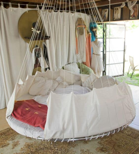 DIY Outdoor Hanging Bed
 37 Smart DIY Hanging Bed Tutorials and Ideas to Do