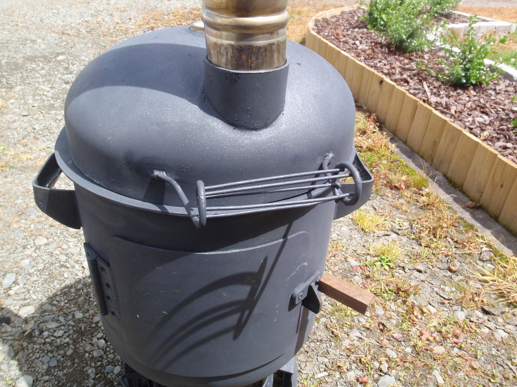 DIY Outdoor Heater
 DIY Portable Wood Fired Pizza Oven And Patio Heater