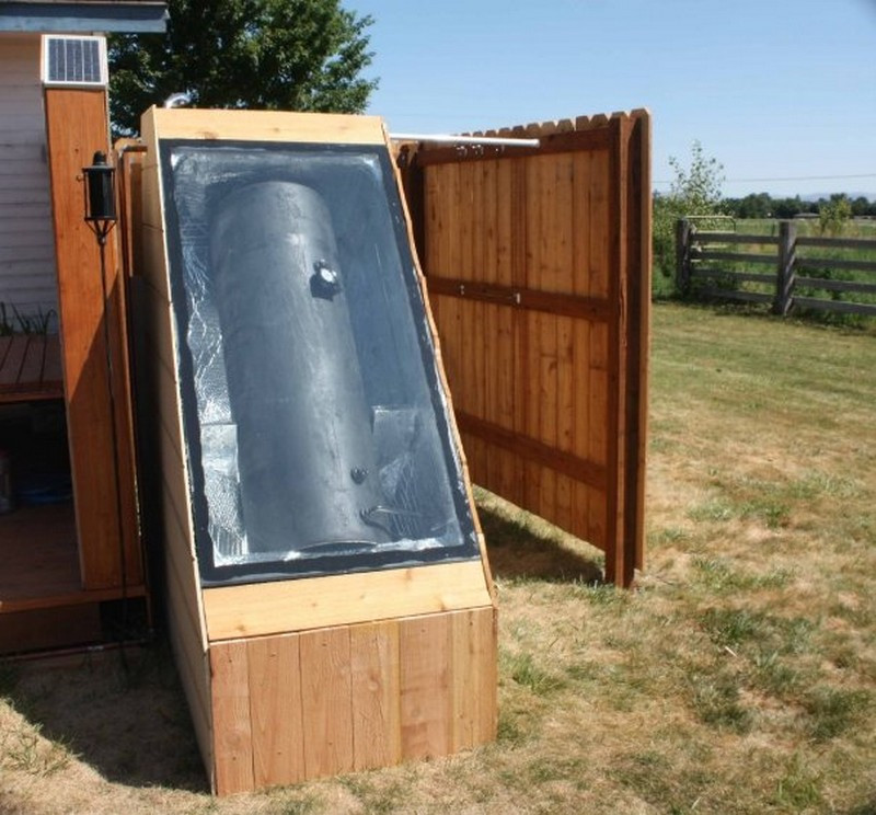 DIY Outdoor Heater
 10 DIY Outdoor Pallet Shower Ideas