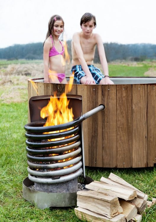 DIY Outdoor Heater
 Dutch Tub Wood Fired Hot Tubs