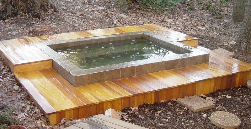 DIY Outdoor Hot Tub
 9 Awesome DIY Hot Tubs Refined Guy