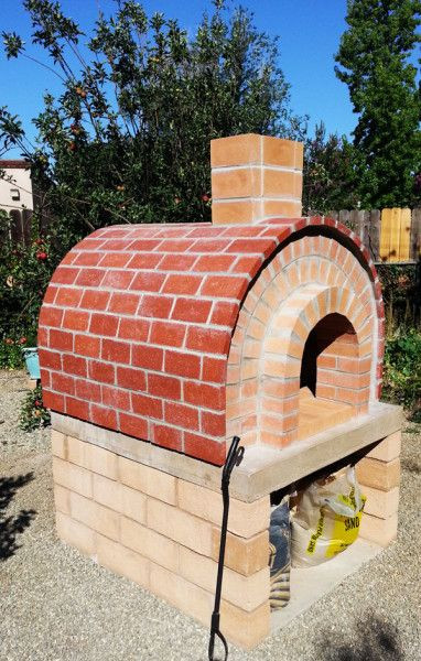 DIY Outdoor Oven
 DIY Brick Pizza Oven