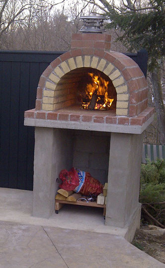 DIY Outdoor Oven
 BrickWood Ovens Tildsley Family Wood Fired Brick Pizza Oven