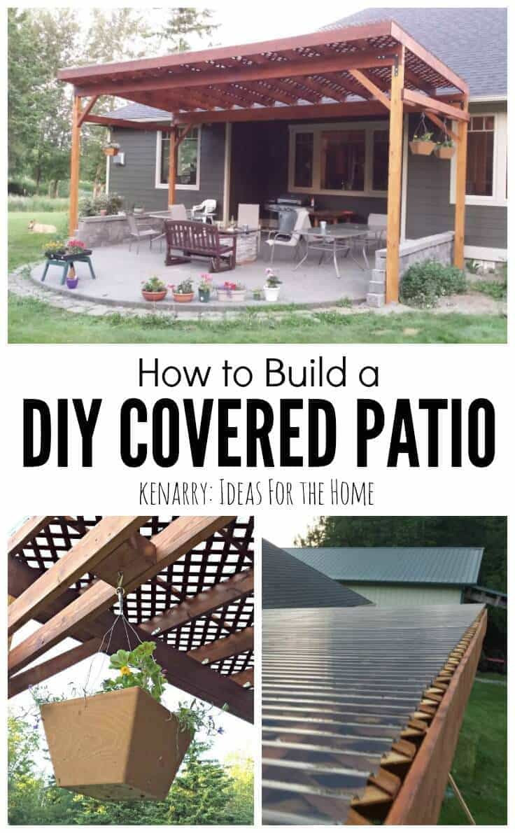 DIY Outdoor Patios
 How to Build a DIY Covered Patio