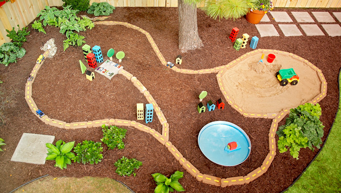 DIY Outdoor Play Area
 Backyard Play Area Ideas