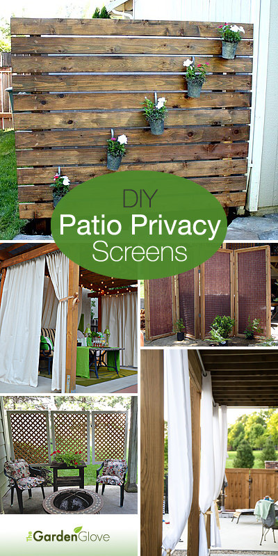 DIY Outdoor Privacy Screen
 DIY Patio Privacy Screens