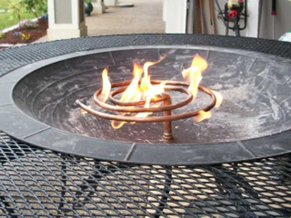 DIY Outdoor Propane Fire Pit
 38 Easy and Fun DIY Fire Pit Ideas