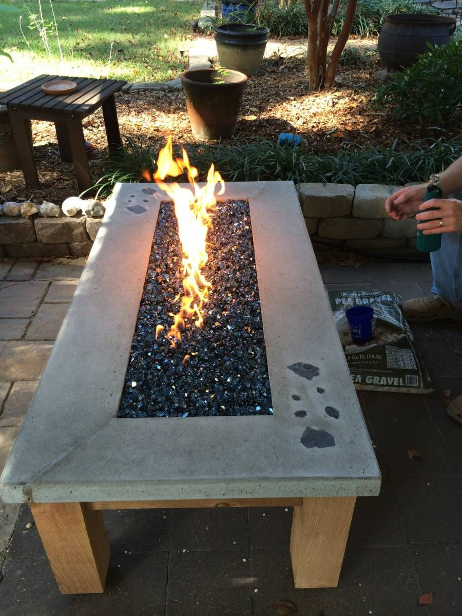 DIY Outdoor Propane Fire Pit
 build your own gas fire table
