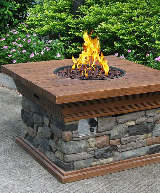 DIY Outdoor Propane Fire Pit
 Beautiful portable propane fire pit