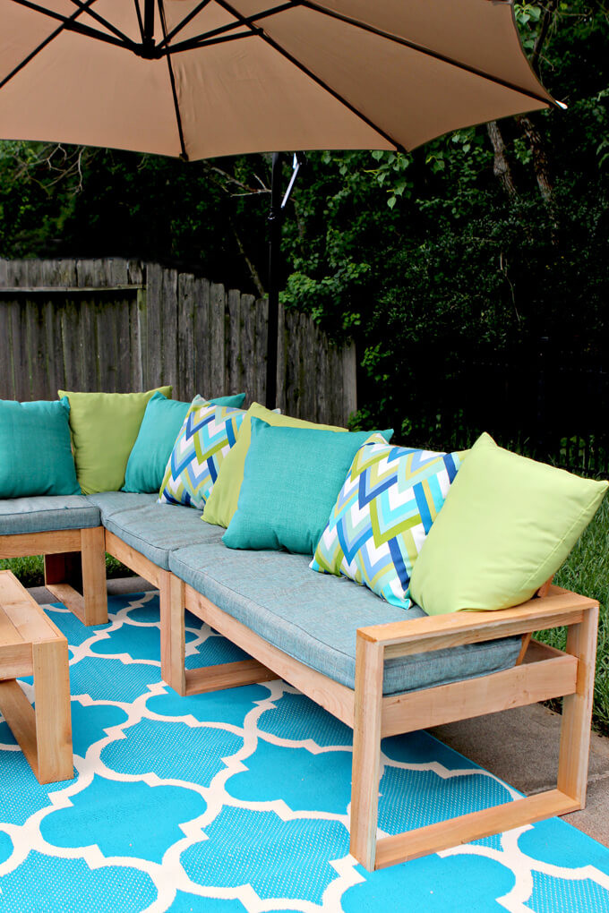 DIY Outdoor Sectional Plans
 Free DIY Outdoor Sofa Plans