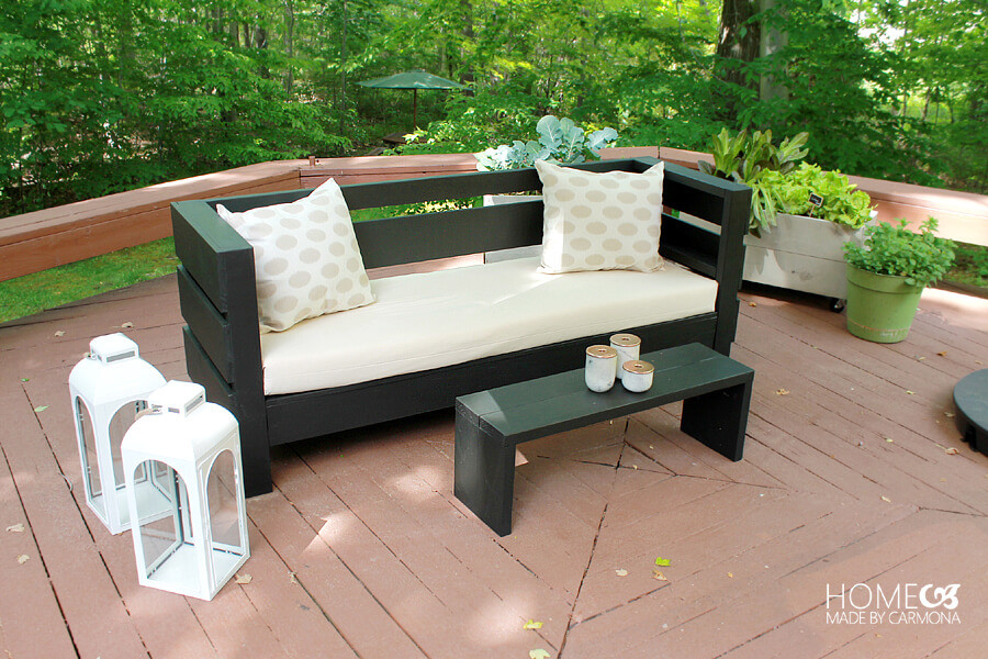 DIY Outdoor Sectional Plans
 Outdoor Furniture Build Plans Home Made By Carmona