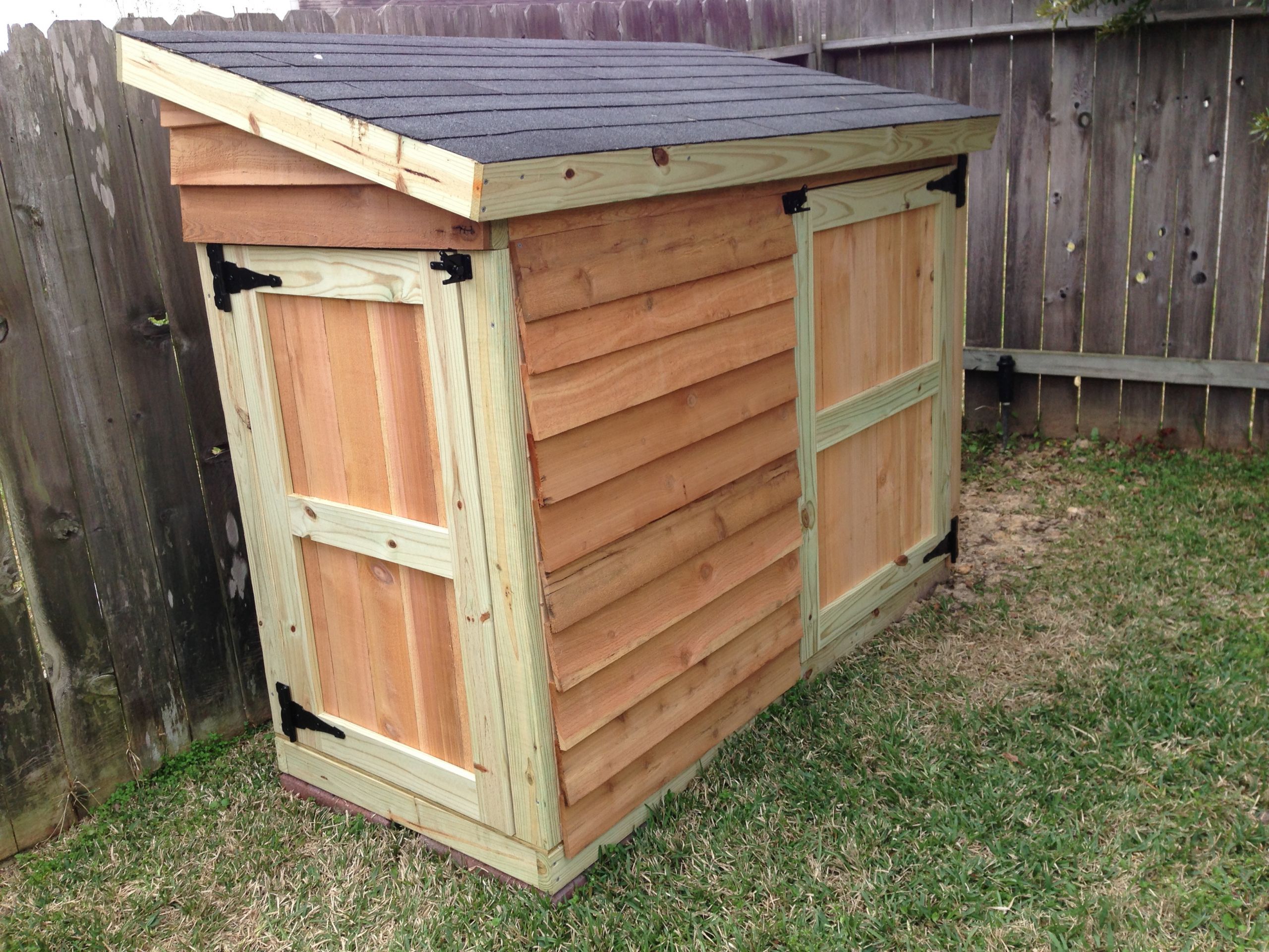 DIY Outdoor Storage Shed
 Ana White