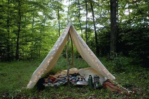 DIY Outdoor Teepee
 9 Easy DIY Outdoor Tents and Teepees Shelterness