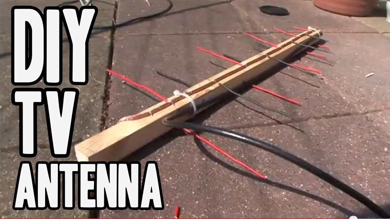 DIY Outdoor Tv Antenna
 DIY TV antenna NEW LOG PERIODIC DESIGN