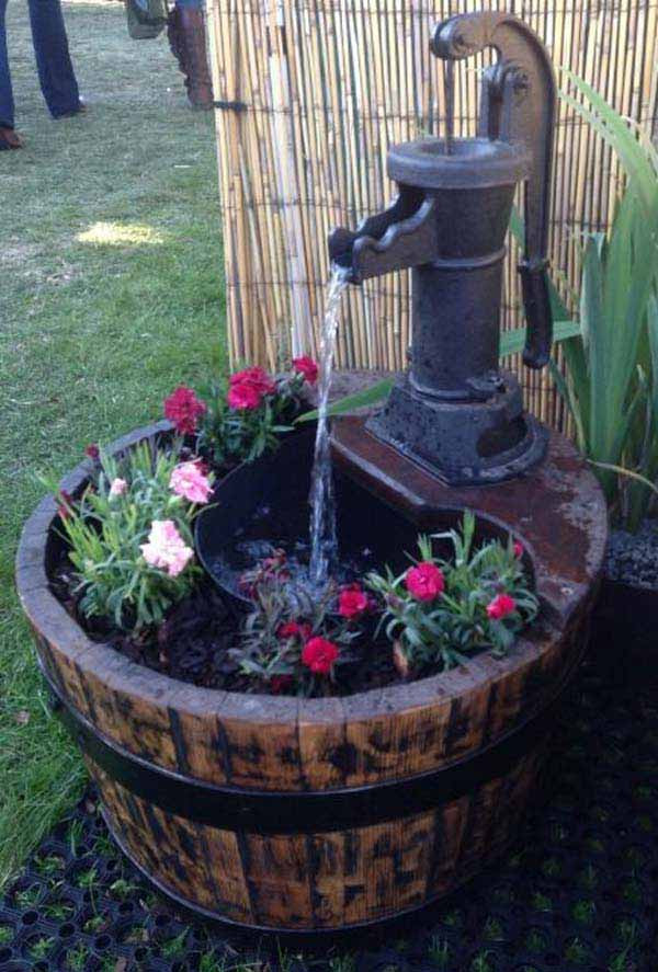 DIY Outdoor Water Feature
 21 Fascinating Low Bud DIY Mini Ponds In a Pot
