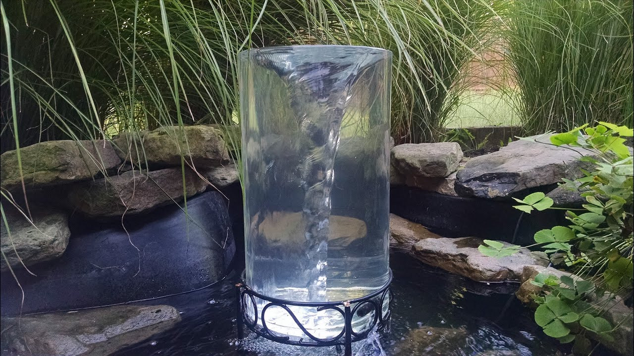 DIY Outdoor Water Feature
 The Fly DIY Vortex Water Feature