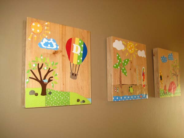DIY Painting For Kids
 Top 28 Most Adorable DIY Wall Art Projects For Kids Room